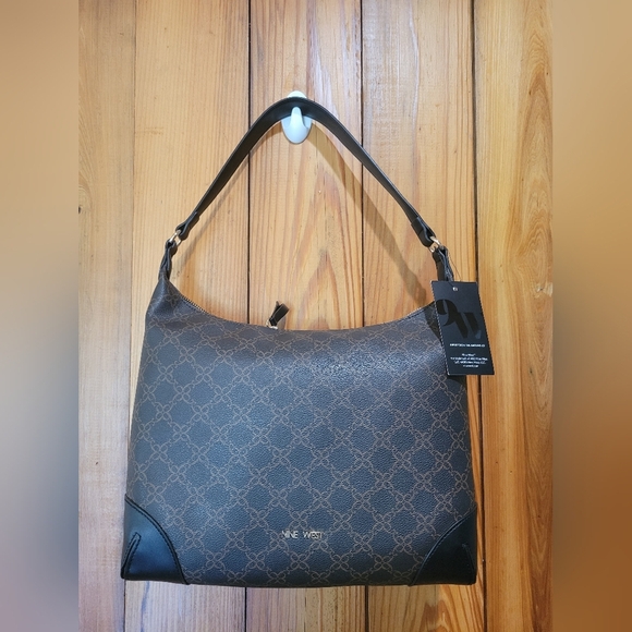 Nine West Black and Brown Women's Bag - Picture 3 of 12